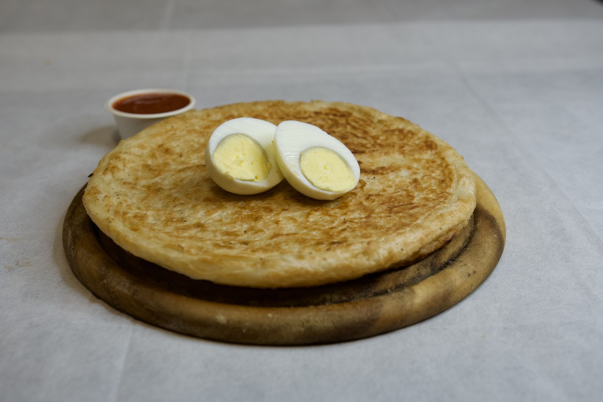 מלאווח עם ביצה קשה ורסק